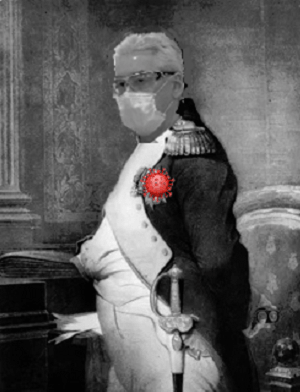 собянин в образе Наполеона
